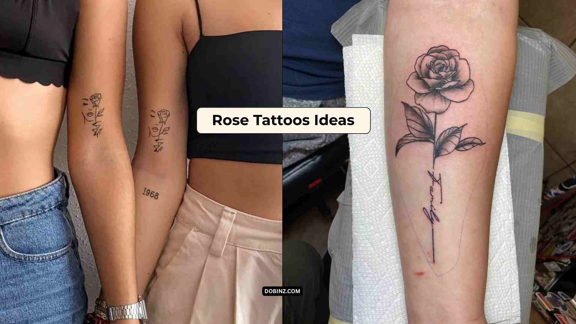 30+ Rose Tattoo Ideas for Classic and Romantic Beauty