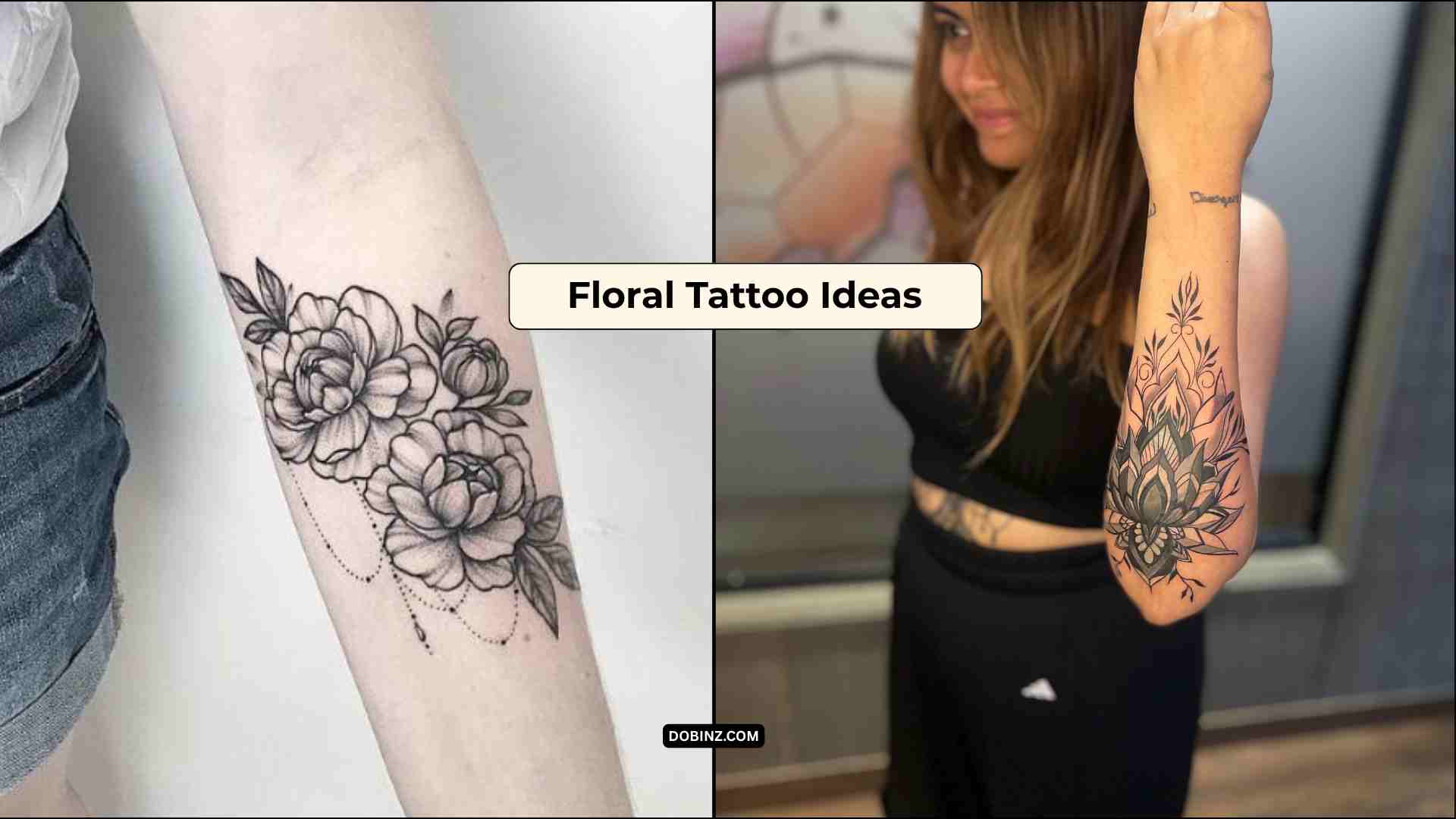 30+ Floral Tattoo Ideas for a Timeless and Feminine Design