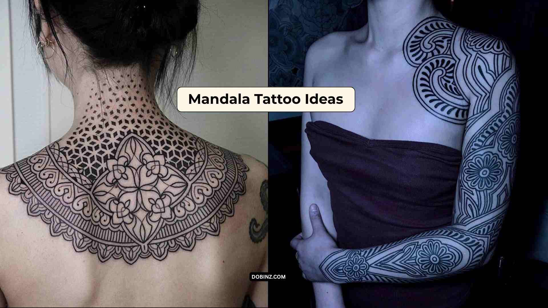 30+ Mandala Tattoo Ideas for Spiritual and Geometric Art