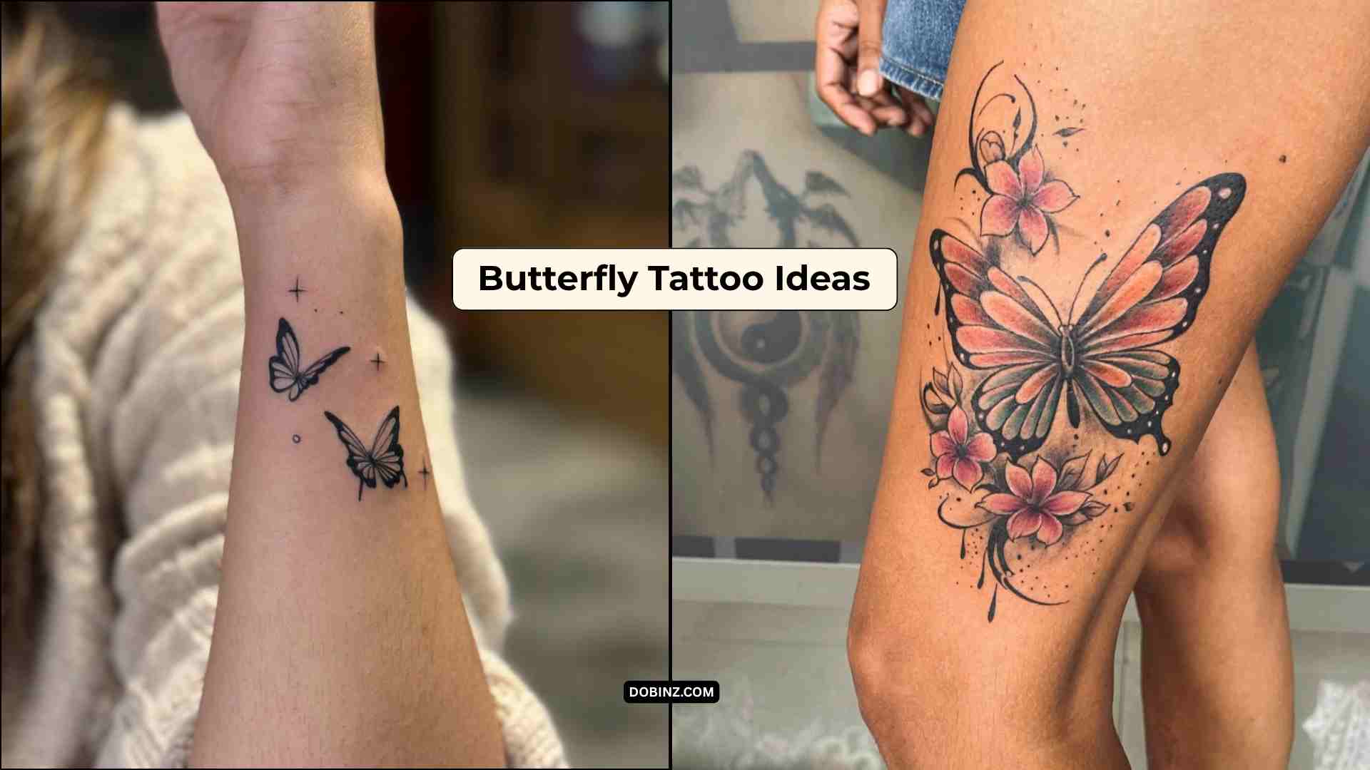 30+ Butterfly Tattoo Ideas for Graceful and Transformative Beauty